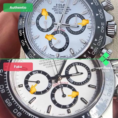 how to know original rolex daytona is fake|knockoff daytona rolex for sale.